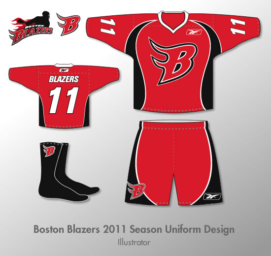 Blazers 2011 Uniform