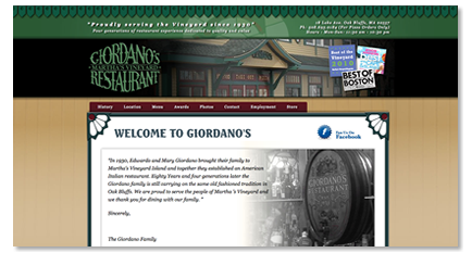 giordano's restaurant