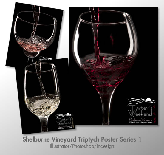 triptych poster series