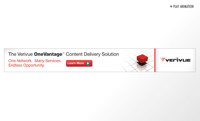 Verivue Banner Animation